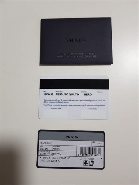 how to tell if prada backpack is real|prada authenticity certificate card.